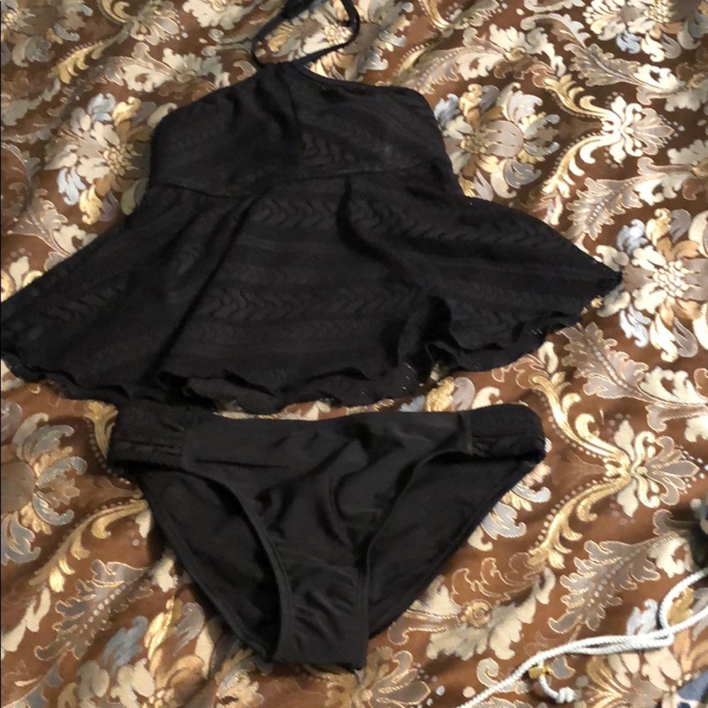 Black tankini